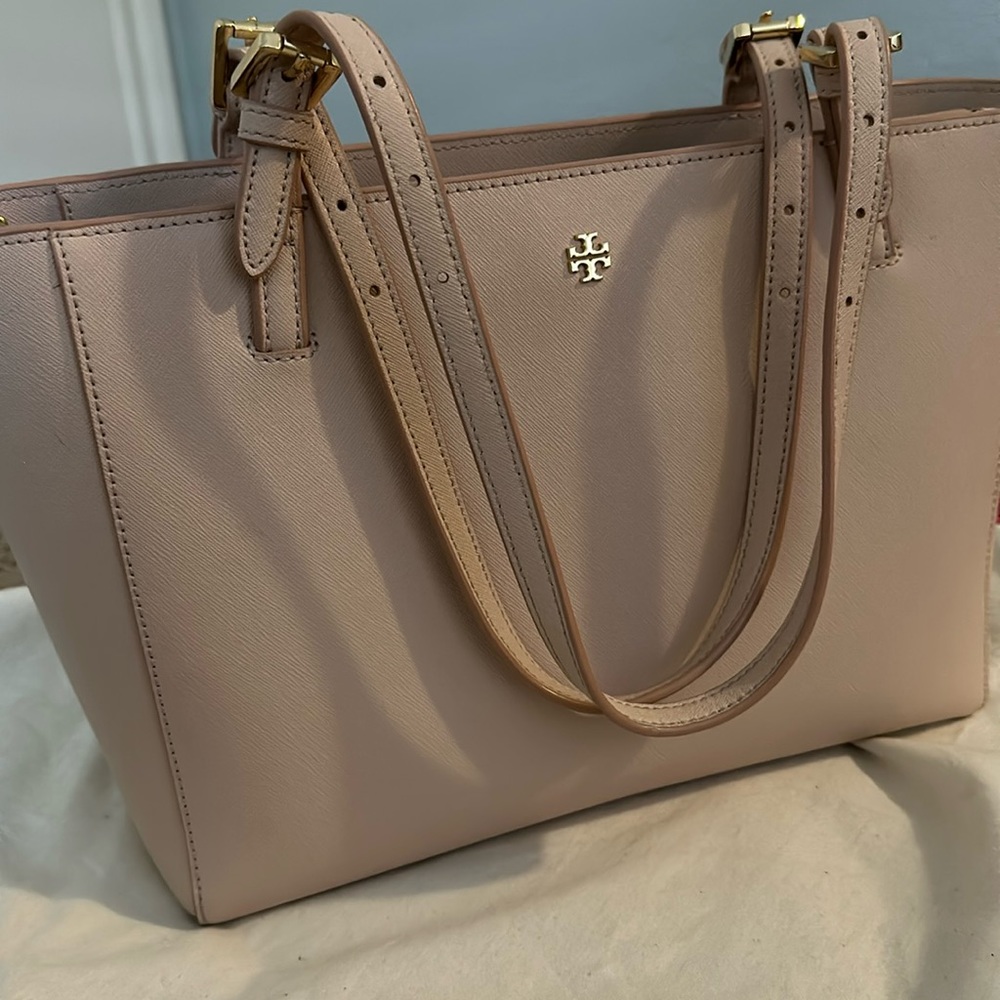 Tory Burch Light Pale Pink Tote Bag